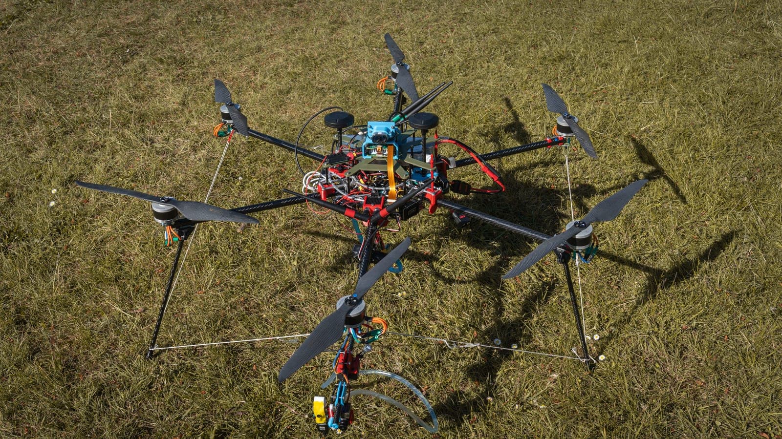 Drone in flight